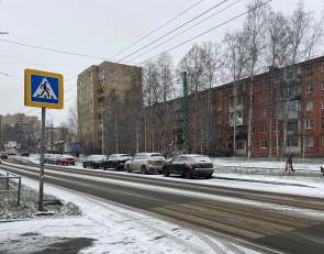 Заснеженный город