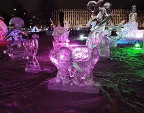 ледовые скульптуры