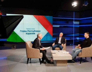 глава карелии на прямой линии