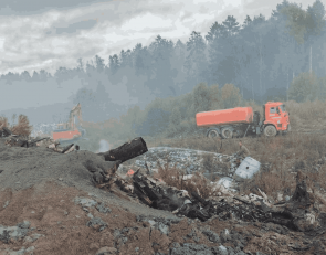 тление на полигоне в Кондопоге