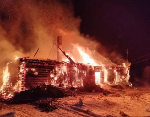 Пожар в Сегежском округе