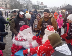 Игры Дедов Морозов в Олонце