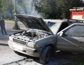 Пожар в автомобиле