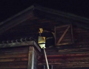 Пожар в Калевале