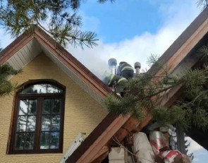 Пожар в Калевале