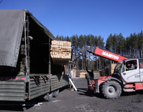 погрузка КАМАЗа