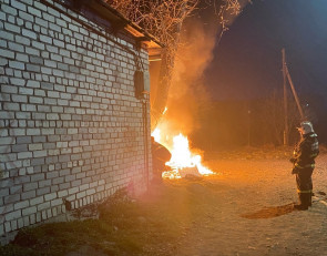 Пожар в Кеми