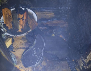 Пожар в Кеми