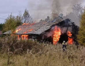 Пожар в Кестеньге