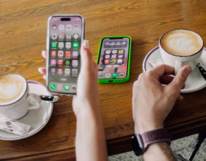 кофе и телефоны