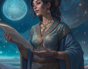 женщина-астролог