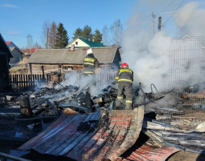 Пожар в Коткозере