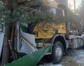 ДТП с лесовозом