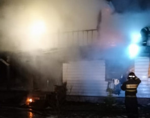 Пожар в Лахденпохье