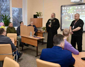 Леонид Леонтюк на встрече с ветеранами