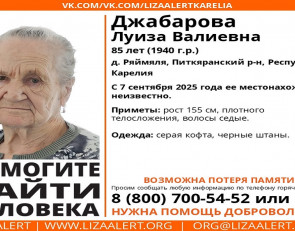 Поиск пропавшей женщины