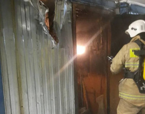 Пожар в Лоухи