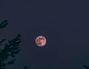 Вид на Луну