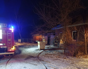 Пожар в Минусинске