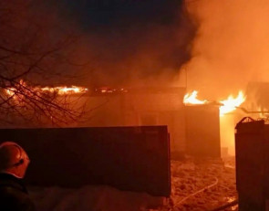 Пожар в Мордовии