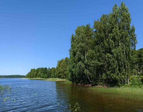 берег озера