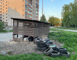 Мусорка на Мелентьевой