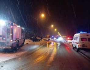 Место смертельного ДТП