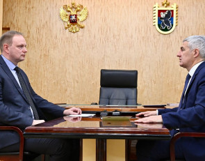 Встреча Парфенчикова и Федоричева