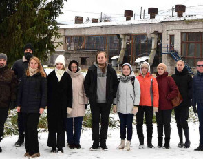 Студенты на экскурсии