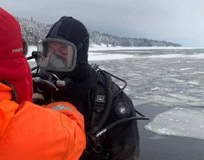 Водолаз на Онего