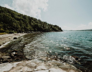 берег озера