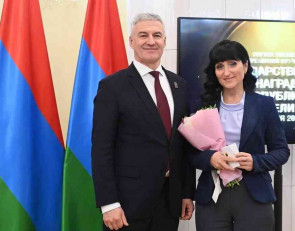 Парфенчиков награждение орден "Сампо"