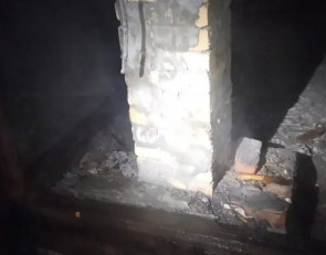 Пожар печное перекрытие