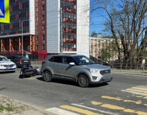 Мотоцикл на Первомайском