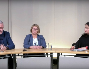 Киселев и Лопаткина в студии