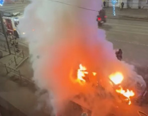 Пожар в автомобиле