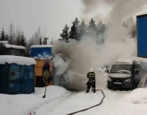 Пожар в Чалне