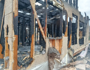 Пожар в Повенце