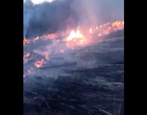 возгорание в Пургино