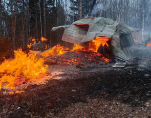 пожар в Прионежье