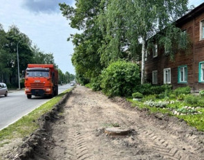 Ремонт улицы в Петрозаводске