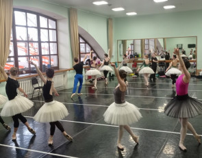 Репетиция балета в Музыкальном театре