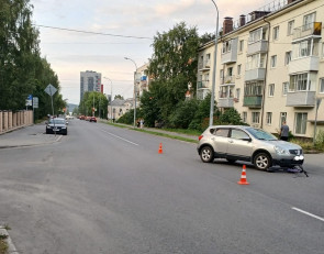 Авария с самокатчиком