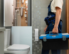 ремонт в туалете