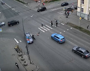 авария с велосипедистом