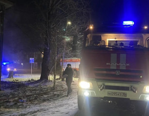 Пожарные в Сегеже