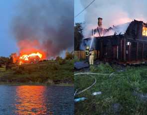 пожар в доме