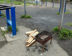 пикник на стадионе