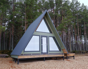 Берег озера около Шелтозера 