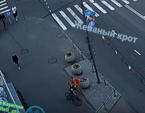 ДТП на тротуаре